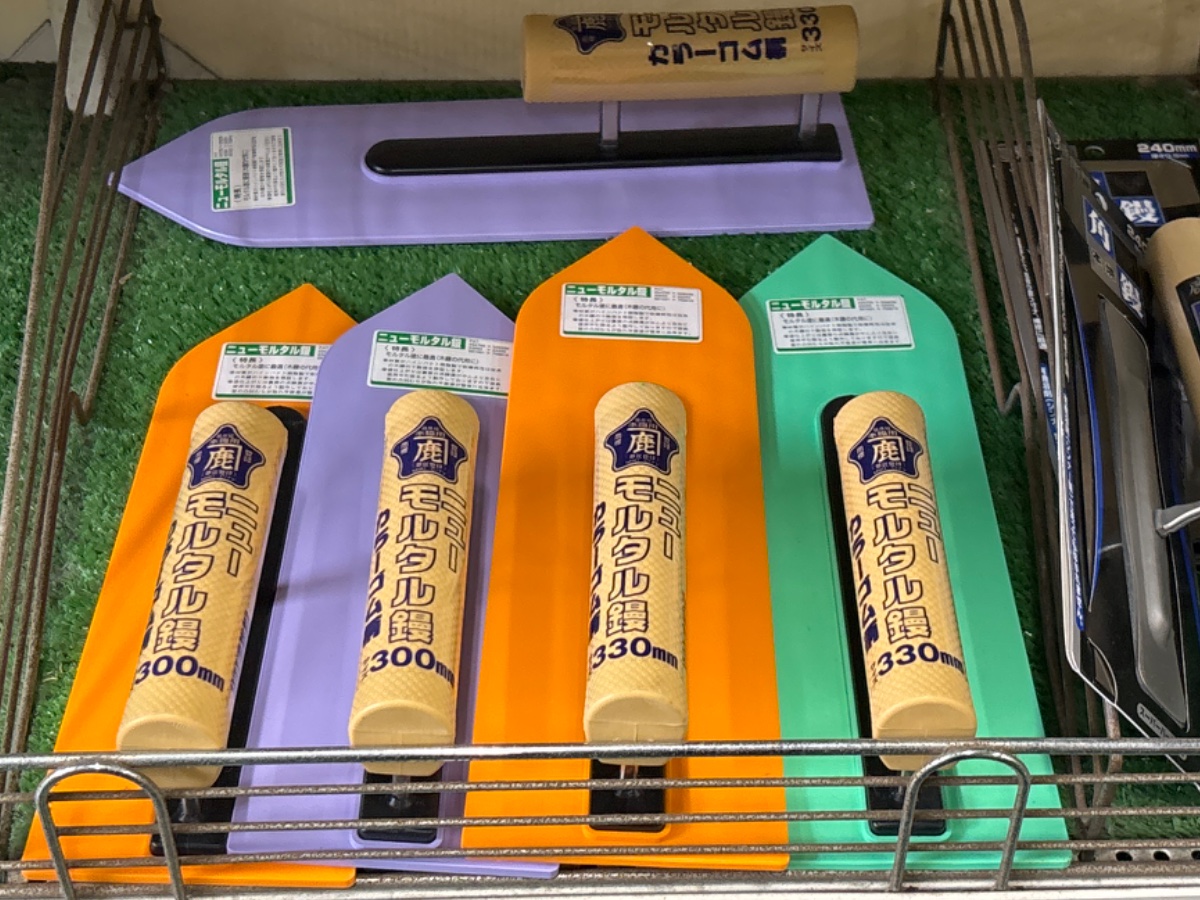 ニューモルタル鏝　カネ宮